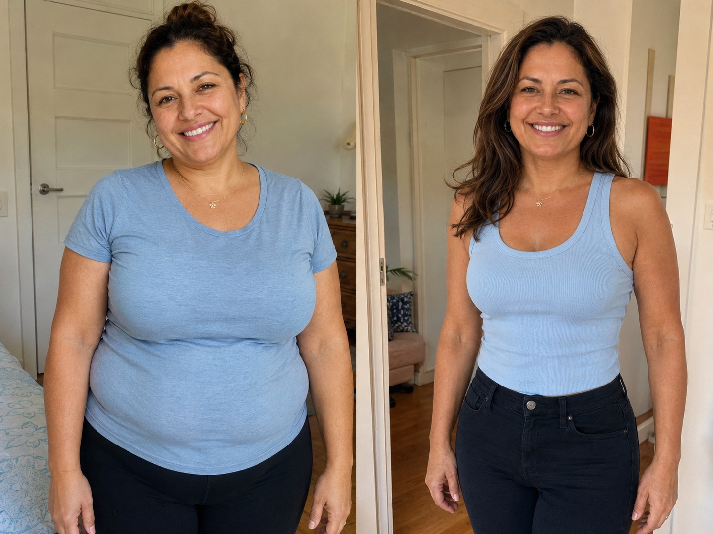 Cliente Vivera antes e depois do acompanhamento