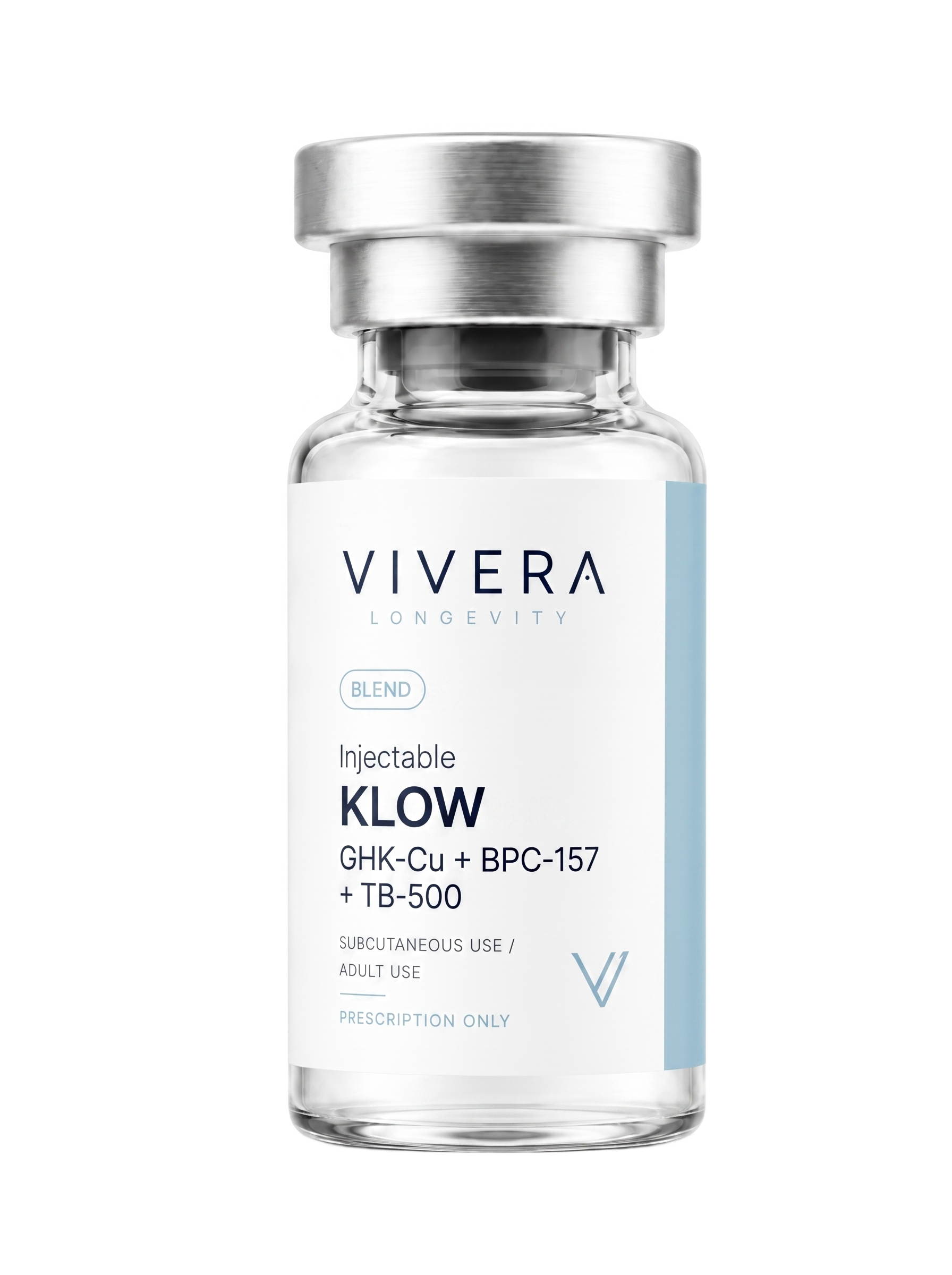 Frasco Vivera KLOW (GHK-Cu + BPC-157 + TB-500)